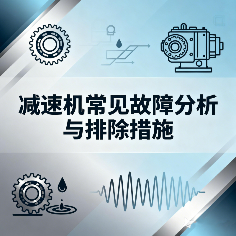 減速機常見故障分析與排除措施