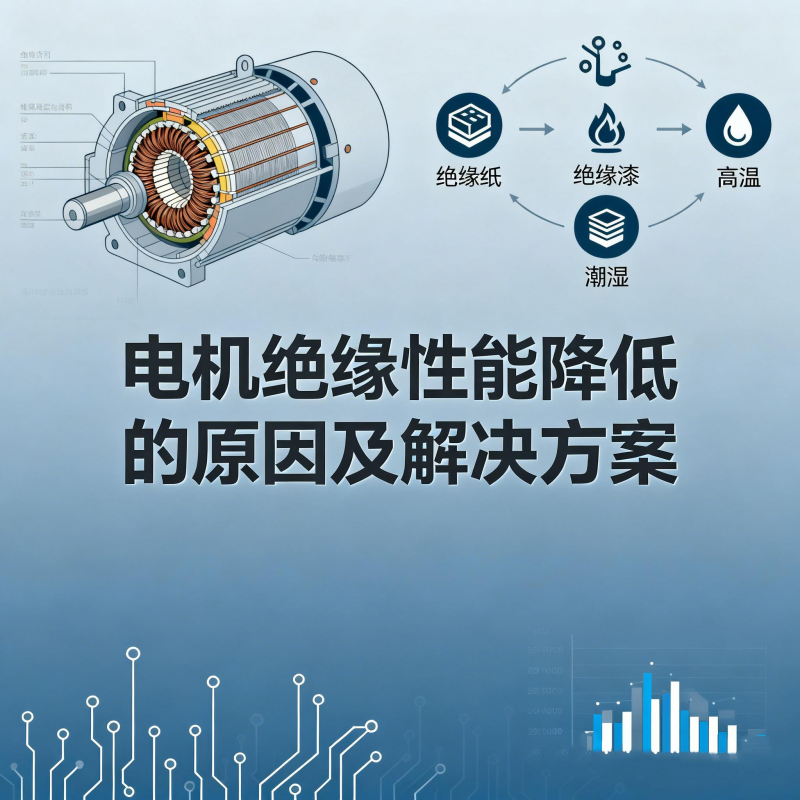 電機絕緣性能降低的原因及解決方案