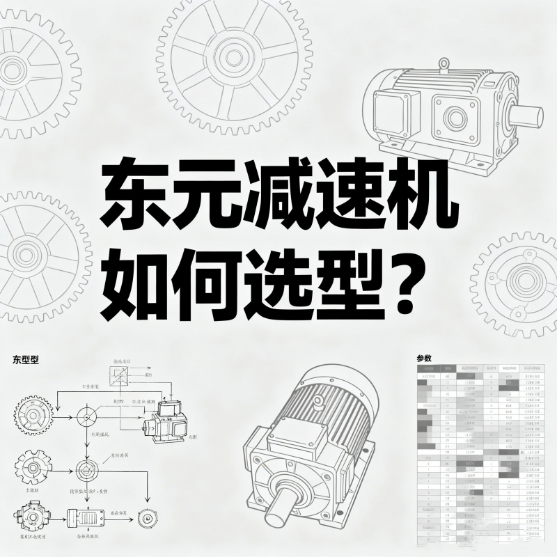 東元減速機如何選型？