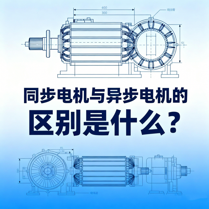 同步電機與異步電機的區別是什么？