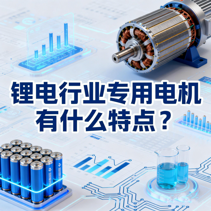鋰電行業專用電機有什么特點？