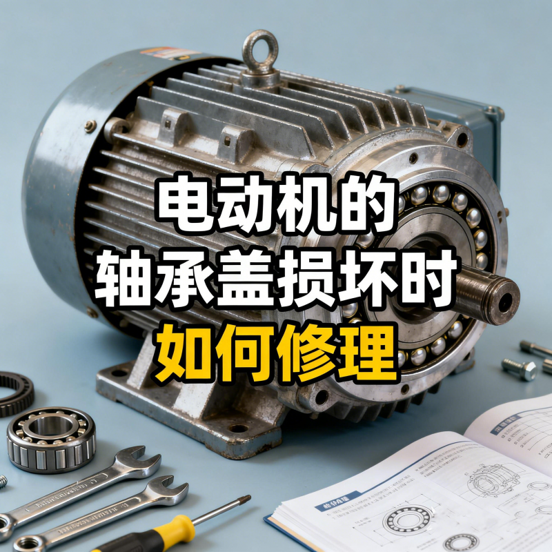 電動機的軸承蓋損壞時如何修理