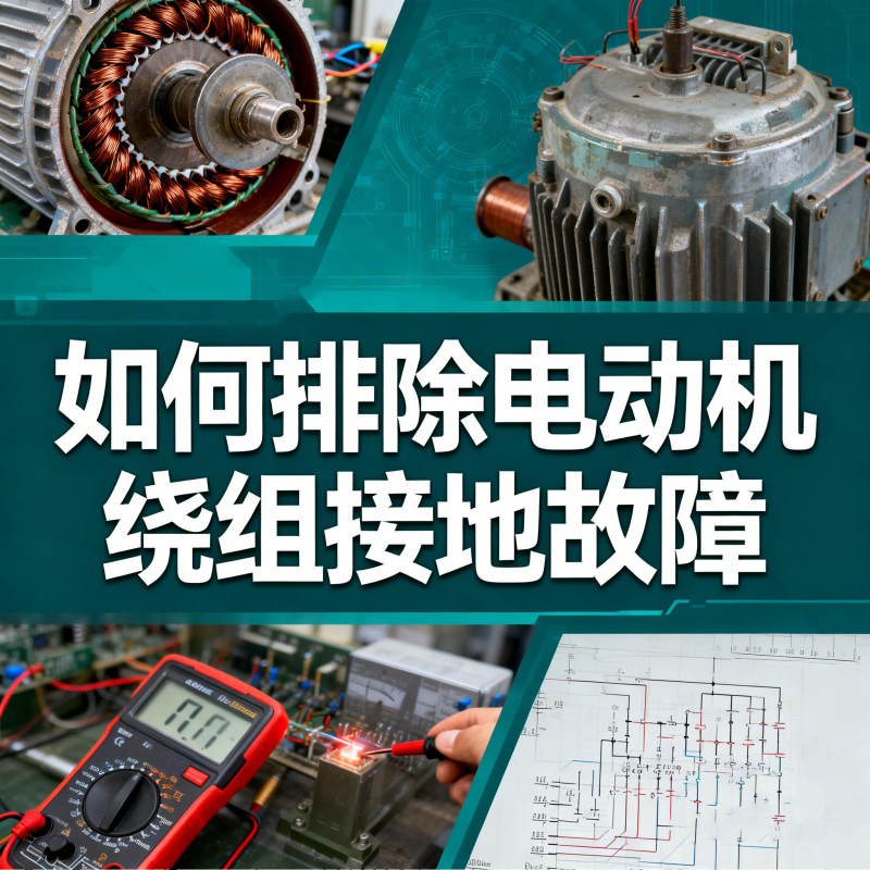 如何排除電動機繞組接地故障